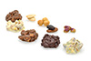 Cluster-Maschinen für verschiedene Nüsse und Schokoladenhäppchen